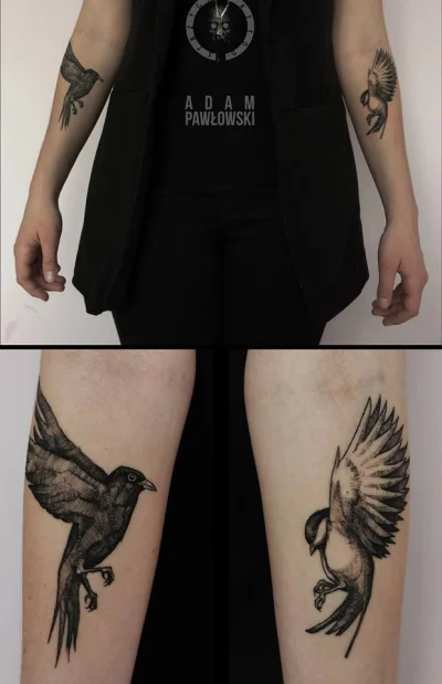 StrzygaTattoo - Adam to potrafi tworzyć super tatuaże (ʘ‿ʘ)

#strzyga #tattoo #tatu...