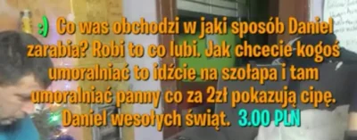 s.....o - jeden donejt, cały wykop zgaszony 
#danielmagical #patostreamy