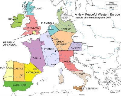 InformacjaNieprawdziwaCCCLVIII - Gdyby granice w zachodniej Europie były ustalone w t...
