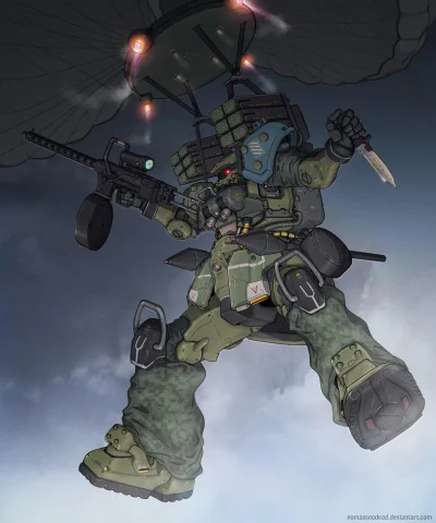 Sentox - #randomanimeshit #mechy #gundam #zaku #