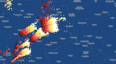 Trelik - #burza wali w Niemczech. Jak daleko wejdzie w Polsce?