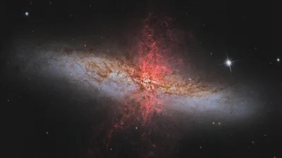 M.....t - Messier 82

Galaktyka spiralna z poprzeczką (o czym wspomnę w dalszej czę...