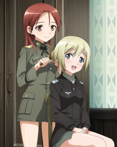 Kamil85R - #minnadietlindewilcke #ericahartmann #randomanimeshit #strikewitches #anim...