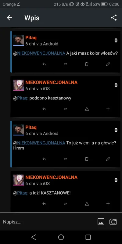 Pitaq - @matteusz89 Sama mi powiedziała to ( ͡° ͜ʖ ͡°) Nawet mam dowód xD