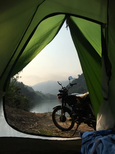 beaver - Okolice Da Krong, przy Ho Chi Minh Road w górach. Trzy dni jazdy bez cywiliz...