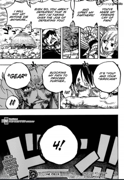 Onikuma - Taaaa, i jeszcze przerwa za tydzień. 
#onepiece #manga