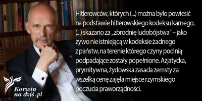 V.....m - #korwinnadzis, rzuć też okiem na inne Korwiny.

#hitler #hitlerowcy #prawor...