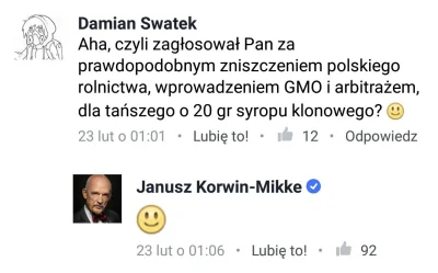 zwier - korwin to takie źródło beki XD

:)

#gownowpis #korwin