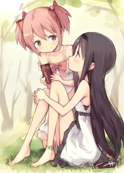 kedzior1916 - #randomanimeshit #madokamagica #madokakaname #homuraakemi #kyuri #magic...