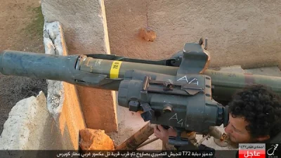 2.....r - #syria 

#isis z BGM 71 TOW pod Kweires. Ciekawe kiedy zdobyli, opozycja ra...