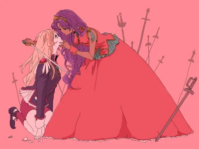 pitrek136 - #randomanimeshit #yuri #utena #pixiv
Źródło