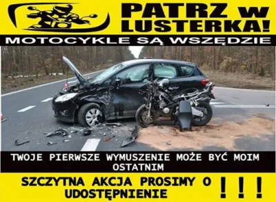 Mazowia - #bekazmotocyklistow #patrzwlusterka