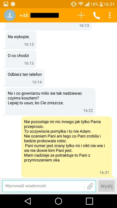 DumnyZdun - Ostatni. 
Obiecałem Pani, że dalszą konwersację zachowam dla siebie.