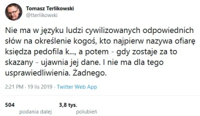 K.....z - Przyzwoici konserwatyści mają w obecnych czasach bardzo ciężko, bo każdy ic...