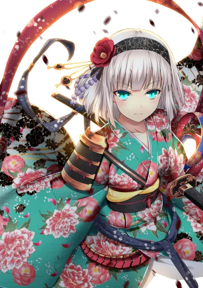 Smuffiasty - #randomanimeshit #touhou #youmukonpaku #yukata #girlsandsword #animeart ...