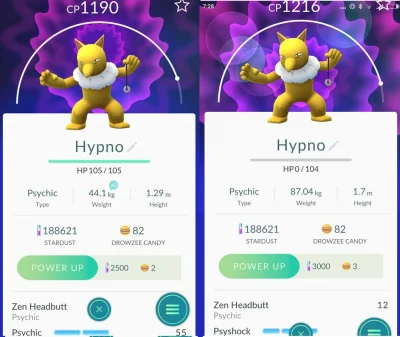 Tien - #pokemongo

pytanie który lepszy jeden ma fastmove psyhoshock, drugi psyhic,...