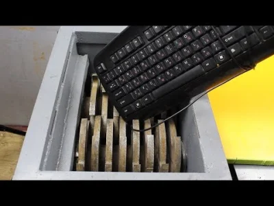 sas131 - Shredder vs Keyboard