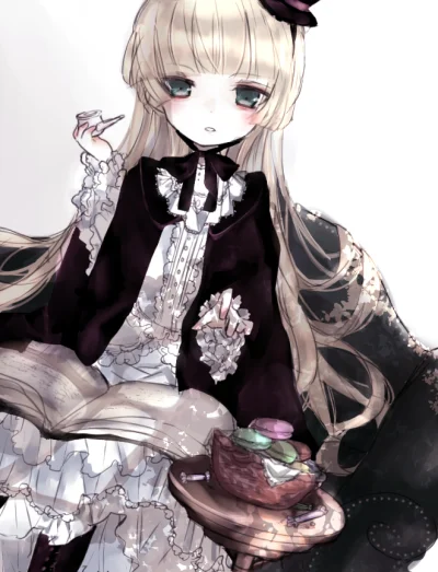 LlamaRzr - #randomanimeshit #gosick #victoriquedeblois #lolitafashion #blushedface
@...