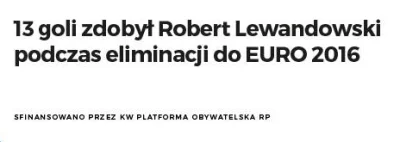 k.....o - 13 goli Lewandowskiego sfinansował Komitet Wyborczy PO ( ͡° ͜ʖ ͡°)