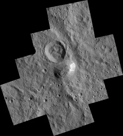 k.....t - Nowe zdjęcie góry Ahuna Mons na Ceres, zrobione przez sondę Dawn. To jest p...