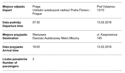 edicsson - No elo, mam do oddania 2 bilety Praga - Warszawa, może ktoś chce zabrać #r...
