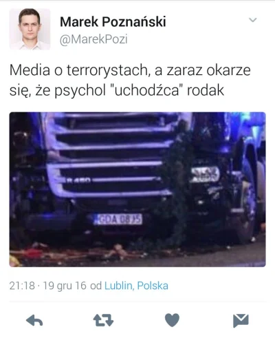BobMarlej - @mat9: Po ukazaniu się polskich tablic pewna grupa od razu dostała podnie...