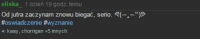 RomantycznyRoman - @eliska: Oo, specjalnie sobie zapisałem twój nick, żeby sprawdzić ...