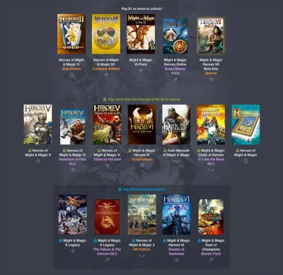 komeniusz - Mam kilka kodów z aktualnego Humble Weekly Bundle: Might & Magic! Ja tego...