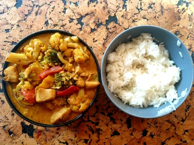 Anotherelf - Handmade massaman curry wjechalo. Prawilne slodko kwasne i pikatne. 

...