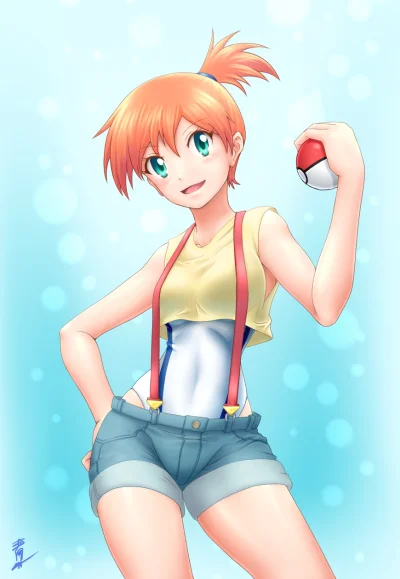 Czokolad - #randomanimeshit #pokemon #misty #swimsuit (+komentarz)