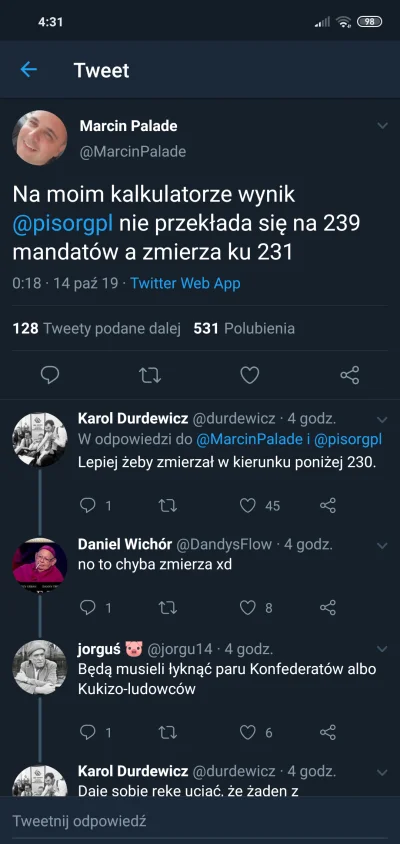 leguea12 - @niekompalityca: gość jest raczej pro-pis, wiec wyniki mogą być jeszcze ci...