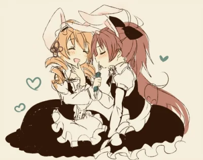 E.....a - (｡･ω･｡)
#randomanimeshit #puellamagimadokamagika #madokamagica #maid #mami...