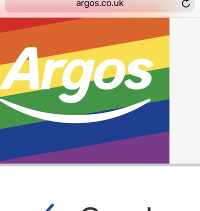 O.....k - To teraz i #argos dolaczyl do #homopropaganda obliczonej na ludobojstwo Bia...