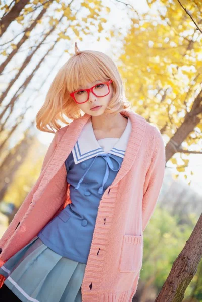 Smuffiasty - #randomanimeshit #cosplay #miraikuriyama #kyoukainokanata #meganekko