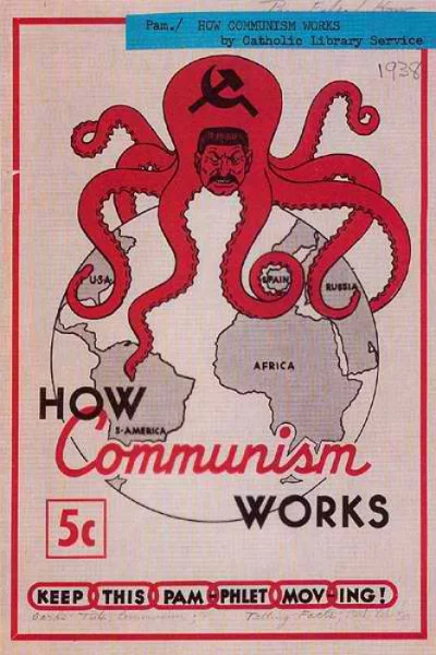 emanueld - Amerykańskie plakaty antykomunistyczne #mikroreklama #antykomunizm #histor...