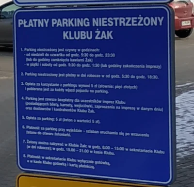 Naturmensch - > bo nikt nie będzie chciał bulić kilkudziesięciu pln opłaty parkingowe...