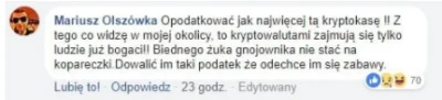 piterss17 - Uwielbiam te fejsbukowe grupy o kryptowalutach ( ͡° ͜ʖ ͡°)
#kryptowaluty...