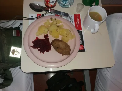 Kwassokles - #szpital #jedzenie #zdrowie Ostatni obiad w szpitalu ziemniaki buraczki ...