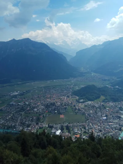 jarezz - #podrozujzwykopem #alpy #szwajcaria Interlaken, Harder Kulm