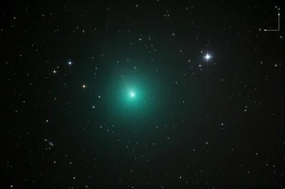 Elthiryel - Na nocnym niebie widoczna jest obecnie kometa 46P/Wirtanen, osiągnęła już...