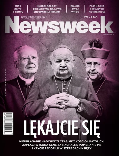 anonimek123456 - Mocna i świetna okładka nowego wydania Newsweeka. Szacunek.

#beka...