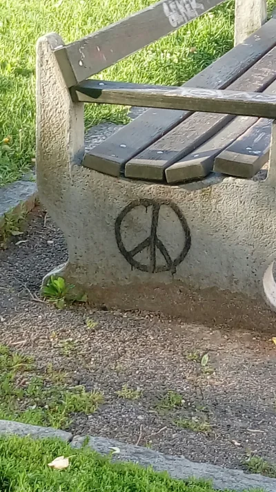 Zielona_Szubienica - #peace #love and #freedom czyli po prostu #streetart (ʘ‿ʘ)