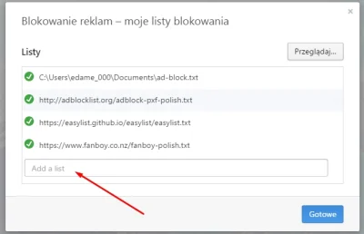 eDameXxX - @robin_caraway: wchodzisz w ten link opera://settings/adblocker-custom-lis...