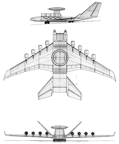 chuda_twarz - Miasiszczew M-52 AWACS

#samoloty #srogiepiguly || źródło