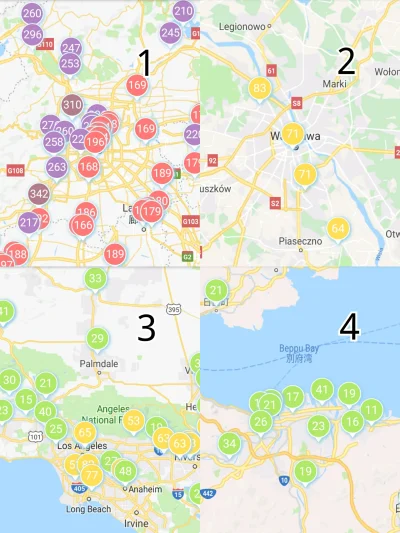 A.....n - Chiński rząd monitorował poziomy zanieczyszczeń w 20 miastach i 14 innych m...