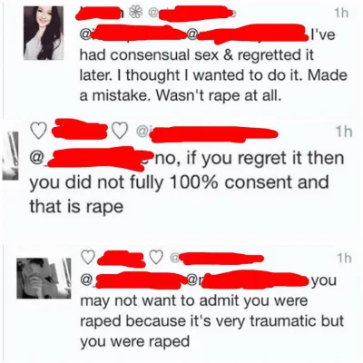 gokihar - @Tesseract: Współczesne feministki o tym co jest gwałtem :
https://www.fac...