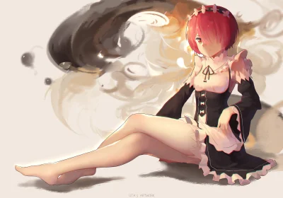 Sentox - #randomanimeshit #rezero #rezerokarahajimeruisekaiseikatsu #ram #maid #uta #...