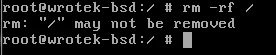 mrwrotek - @nv-: @void1984: 

Przetestowałem na FreeBSD 9.x - nie da się :/