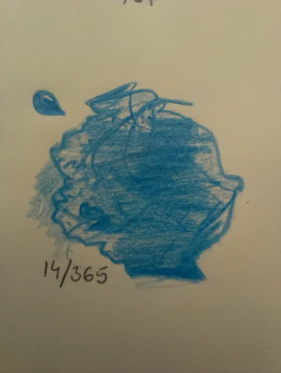 pakabra - 14/365 - wspomnienie z dzieciństwa (wielka niebieska plama)
Pewnego dnia d...