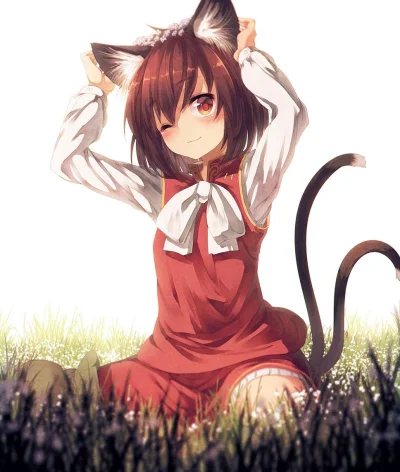 BlackReven - #randomanimeshit #neko #touhou #chen #ibukinotsu

Dwa ogony >.>